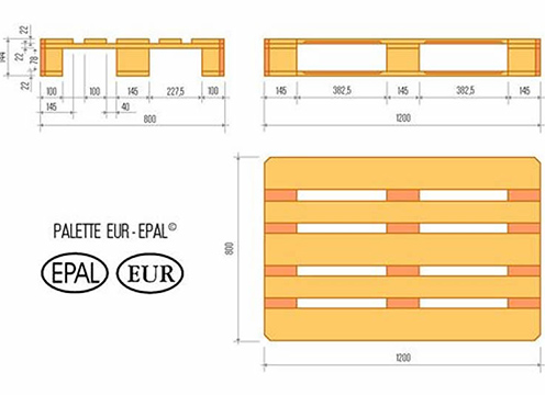 hungarianpallet pallet raklap EUR EPAL új